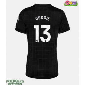 Tottenham Hotspur Destiny Udogie #13 Bortatröja Kvinnor 2025-26 Kortärmad